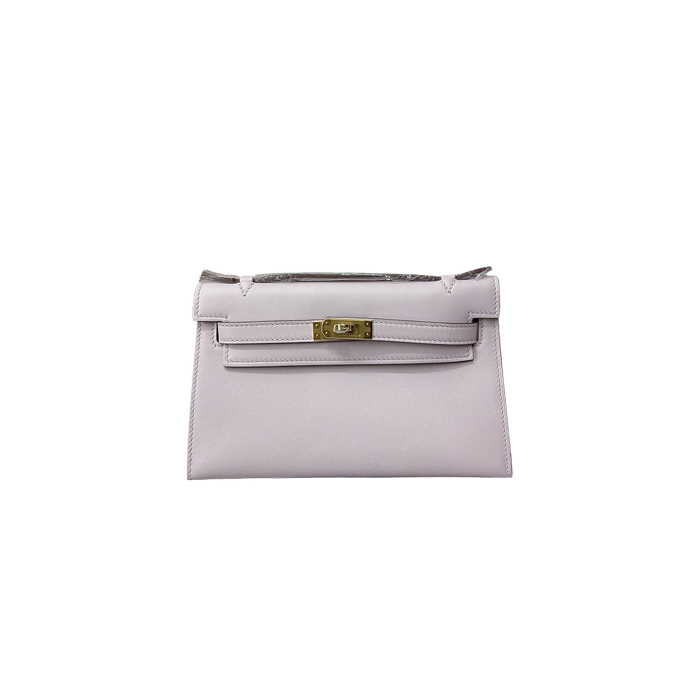 H**mes mini kelly mauve light fantasy purple (22*14*7cm)